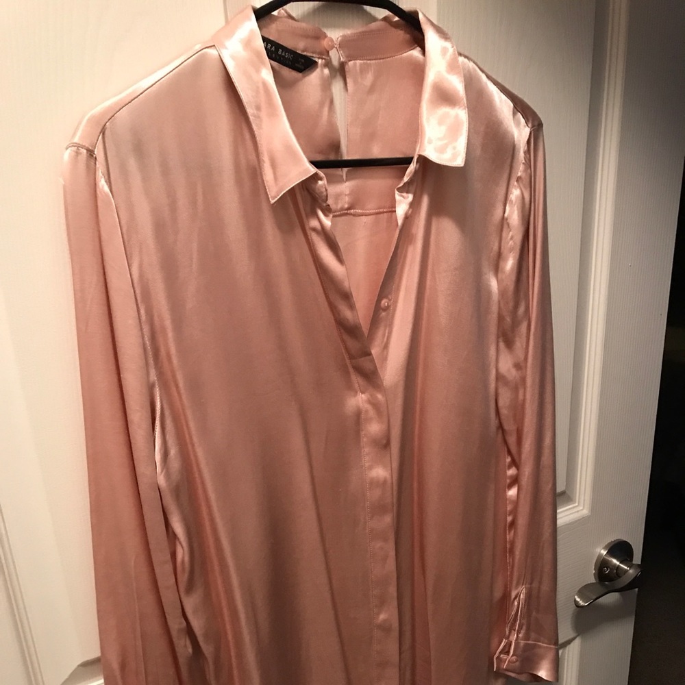 Zara Silk blouse worn only once